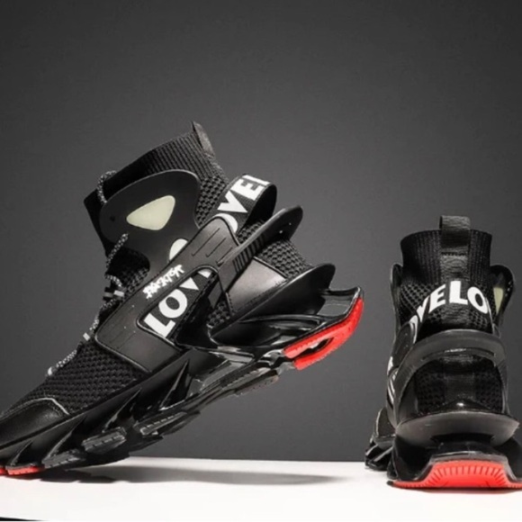 CYBERPUNK TECHWEAR Style By Shein Sz  43 Lace Up Sneakers - Picture 3 of 16